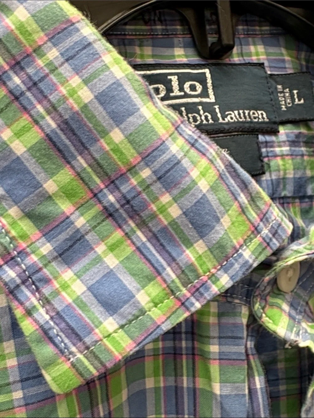 Polo Ralph Lauren large Stanton classic cotton shirt.